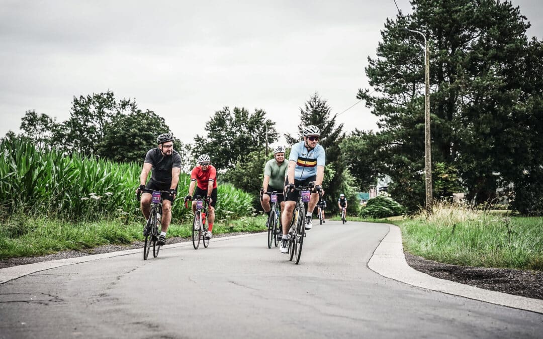 Robbie fietst Les Géants des Ardennes